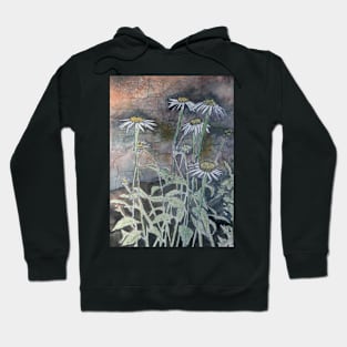 daisy flowers painting Hoodie